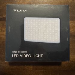VJJM VL120 Bi-Color LED Video Light new