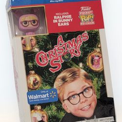 A Chistmas Story Blu-Ray Exclusive W/Ralphie in Bunny Ears Funko Pocket Keychain New Sealed Kids Family Comedy Holiday Xmas Movie