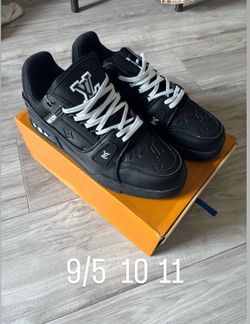 Black LV trainers sizes 9/5 10 and 11