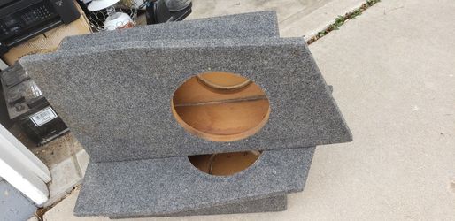 2 Single Audio Subwoofer Box