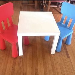 Kids IKEA table set