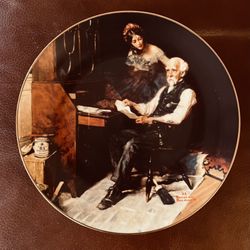 REDUCED : Knowles Norman Rockwell Collection Plates (10)