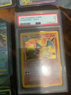 Base set Charizard Pokemon Card