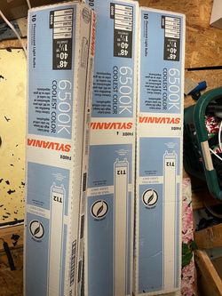 Sylvania F40DX T12 6500K Fluorescent Bulbs 10-Pack