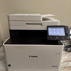 Canon imageCLASS MF733Cdw All-In-One Color Laser Printer - Read!