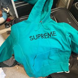 Used Three Times: SUPREME hoody Size Large