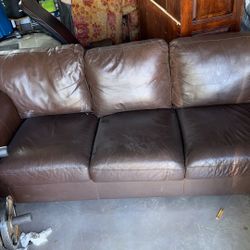 Leather Couch Used 