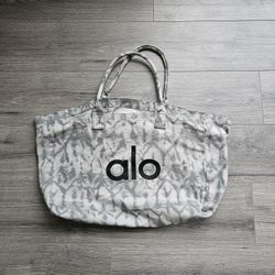 Alo Tie Dye Canvas Tote Bag 