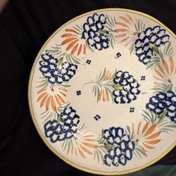 Vintage HenRiot  Signed French Quimper France 