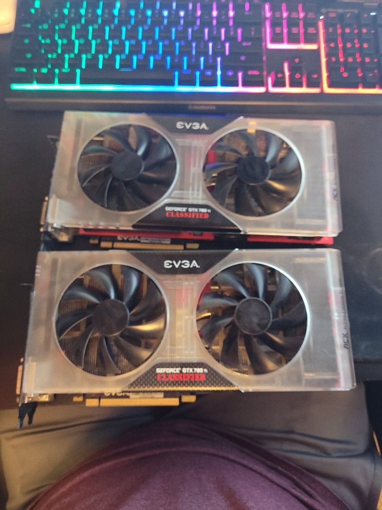 2 EVGA GTX 780 Ti Kingpin Classified
