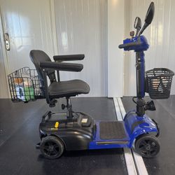Four-wheeled electric scooter