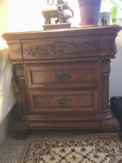 Dresser and Night table set