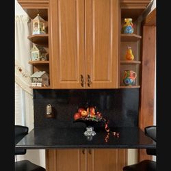 Bello Y Practico Conjunto De Muebles Multiuso Con Counter