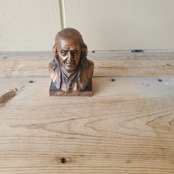 Ben Franklin  Copper Statue 