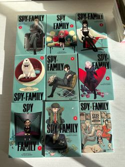 SPY FAMILY - MANGA 1-8 + LIMITED EDITION ART BOOK