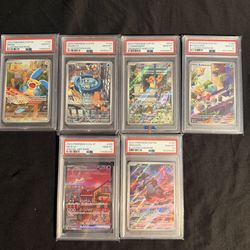 Pokemon PSA 10 Slabs