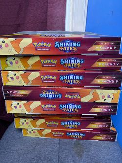 Pokémon Shining Fates Pikachu V Collection Box Sealed