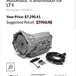 SuperMatic 10L90-E 10-speed Automatic Transmission for LT4
