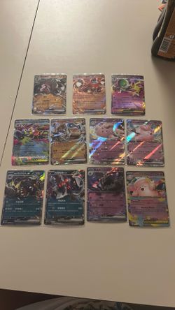 EX pokemon cards