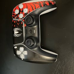 Ps5 Controller With A Spider Man Wrap