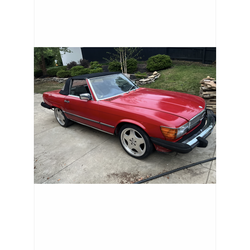 87 Mercedes 560SL