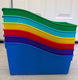 Book and Magazine Bins (6 count) - New