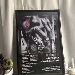 Asap Rocky Poster With Frame