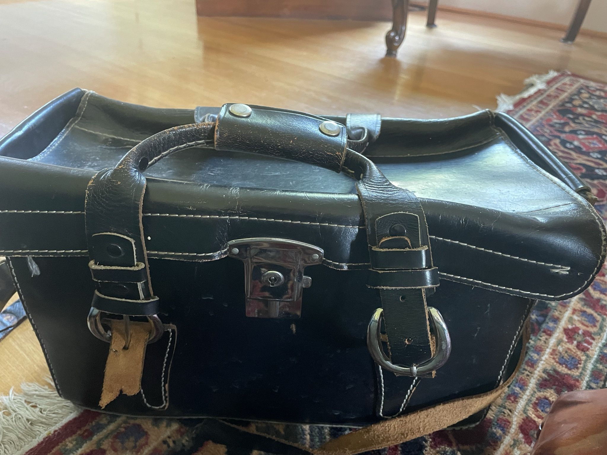 Vintage Camera Equipment & Bag 