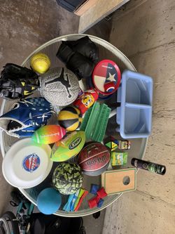 Outdoor Toys Balls Games Bundle For Kids