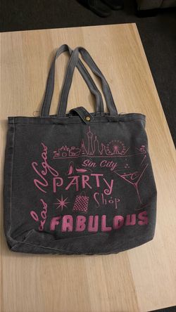Las Vegas Canvas Tote Bag