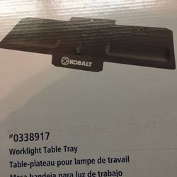 Kobalt Worklight Table Tray 