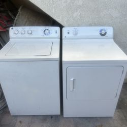 G E washer and dryer