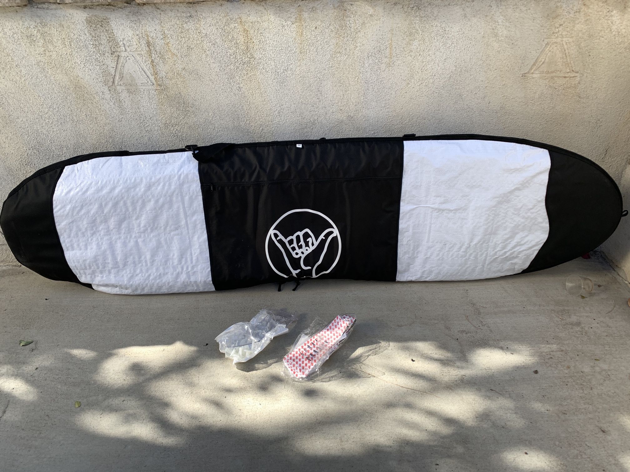 Foam Fun Shape 8’ Surf Boarda and Bag