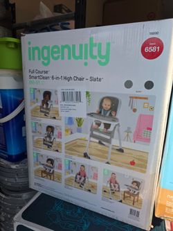 Ingenuity Full-Closure 6-In-1 High Chair
