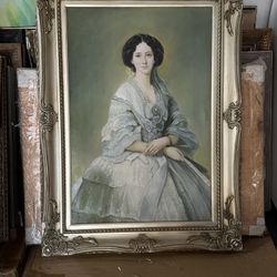 Vintage Portrait Of Woman 