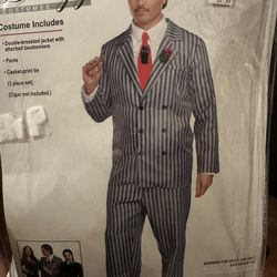 Men’s Addams Family Halloween Costume Size Medium