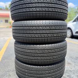 V497  235 60 18 103H  Kumho Crugen HP71  - 4 Used Tires 80%-90% Life 