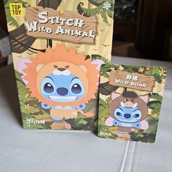 Stitch Wild Animal Series Plush Blind Box