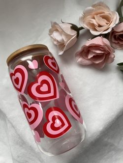 Valentines Glass Cups