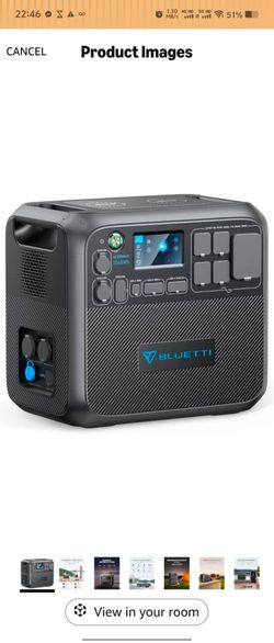 Bluetti AC200MAX Portable Power Station brand new factory sealed