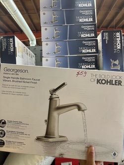 Kohler Georgeson bathroom faucet