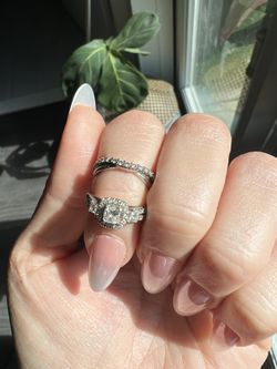 Engagement Ring with Band