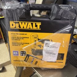 Dewalt 23 Gage Pin Nailer 