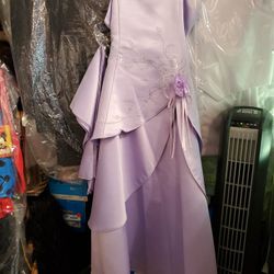 NEW Long Purple Dress Size 8-36in Long