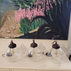 Pendant lights- 3 piece