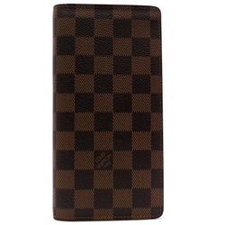 Louis Vuitton Bifold Mens Wallet Brown