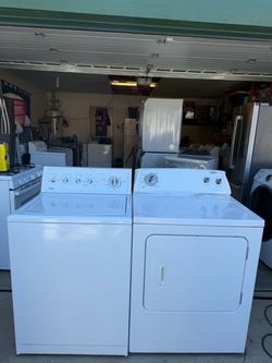 Kenmore washer and Whirlpool electric dryer