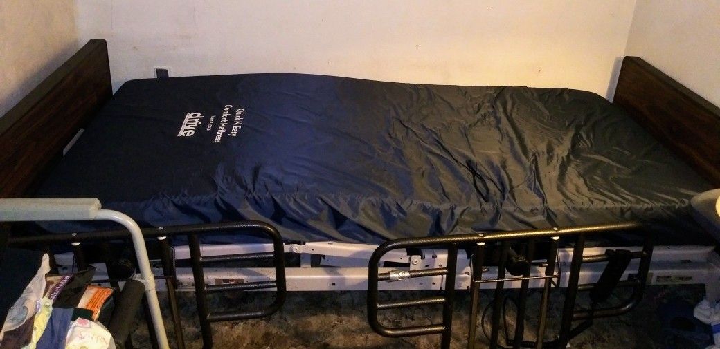 Drive Medical 15076 Quick 'N Easy Comfort Mattress, 80"L X 36"W X 6"H and Hospital Bed