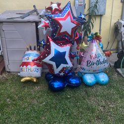 Birthday Balloons Set