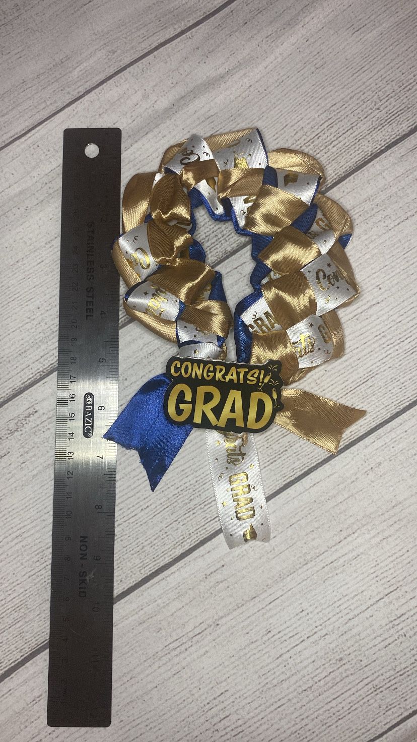 Graduation Ribbon Pins